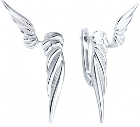 Серьги из серебра