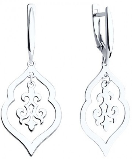 Серьги из серебра