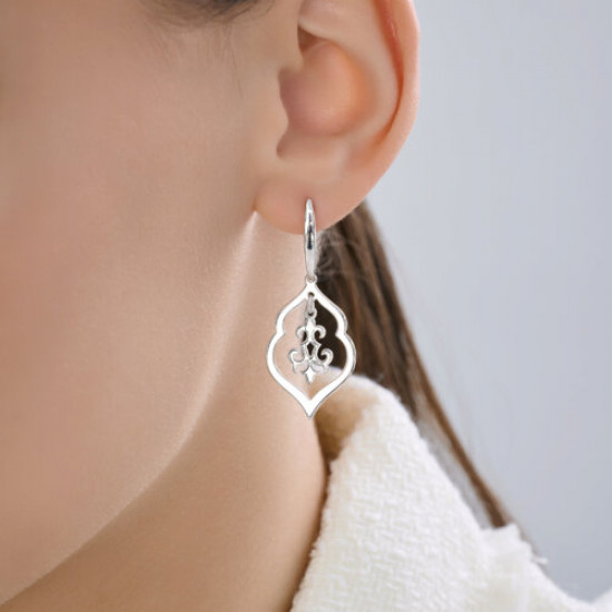 Серьги из серебра