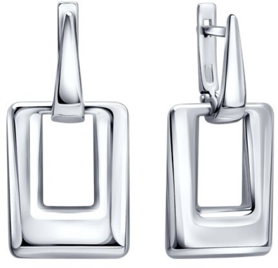 Серьги из серебра