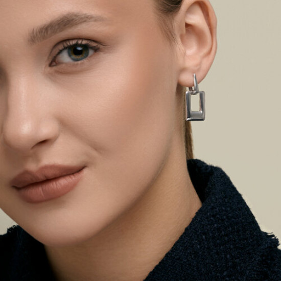 Серьги из серебра