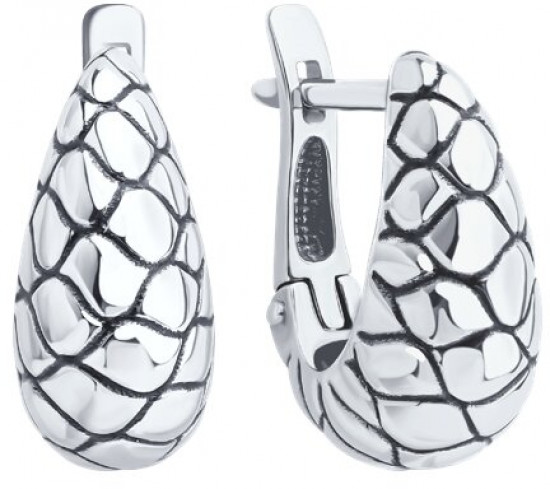 Серьги из серебра