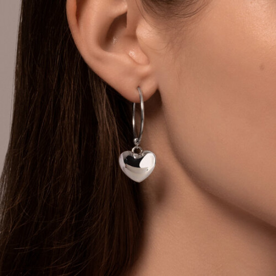 Серьги из серебра