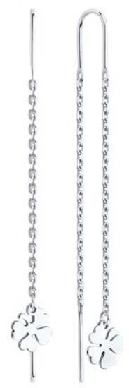 Серьги из серебра