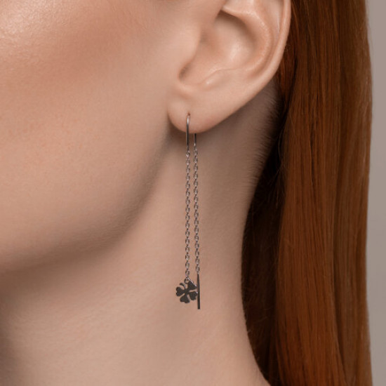 Серьги из серебра