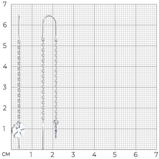 Серьги из серебра