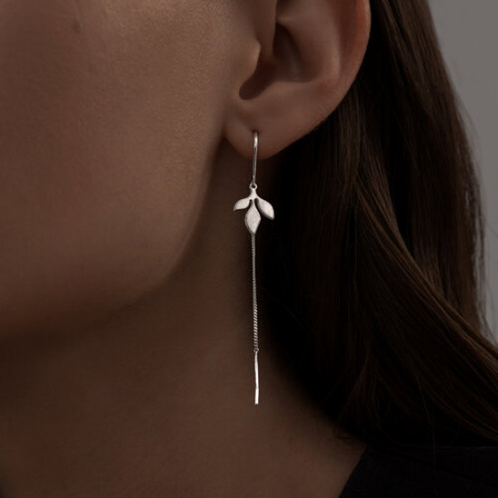 Серьги из серебра