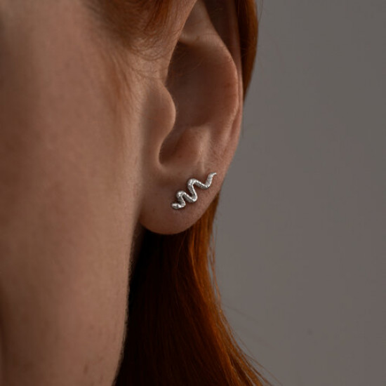 Серьги из серебра