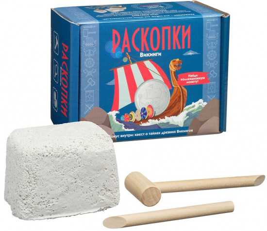 Набор для проведения раскопок «Викинги»