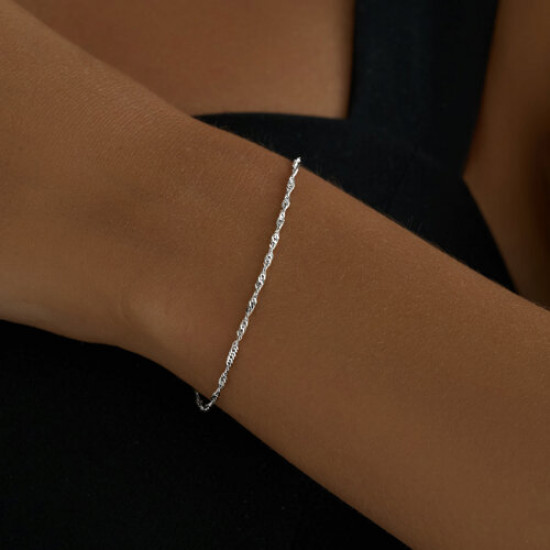 Браслет из серебра