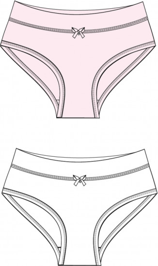 Трусы-слип для девочек комплект