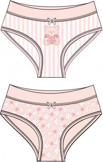 Трусы-слип для девочек комплект