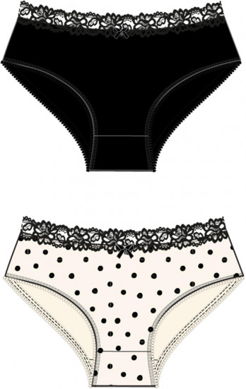 Трусы-слип для девочек комплект