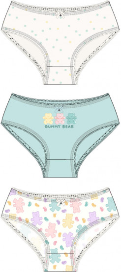 Трусы-слип для девочек комплект