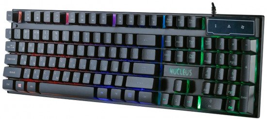 Клавиатура проводная игровая мультимедийная Smartbuy SBK-320G-K RUSH Nucleus USB