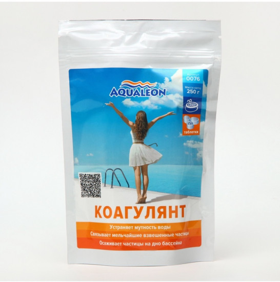 Коагулянт для бассейна в картриджах
