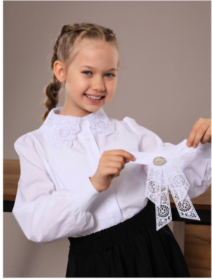 Школьная рубашка для девочек
