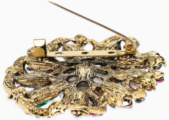 Брошь «Императрица. Цветок распустившийся»