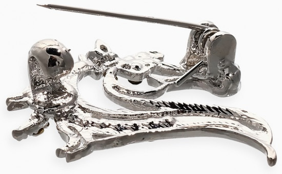 Брошь со стразами «Лошадь»