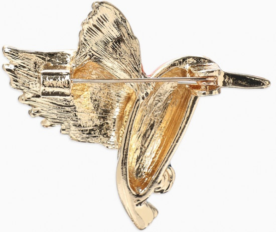 Брошь «Птица Колибри»