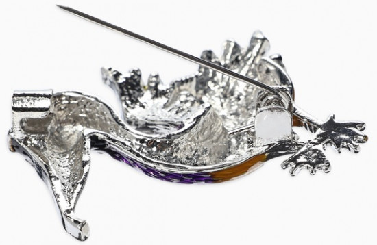 Брошь «Птица Пеликан»