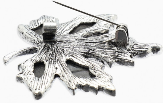 Брошь-кулон «Галиотис. Лист клёна»