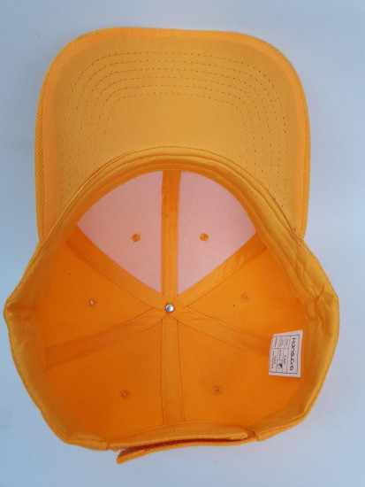 Бейсболка однотонная