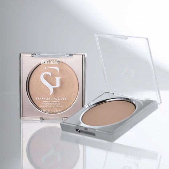 Пудра для лица мерцающая «Show Glow Flashlight», оотенок 1