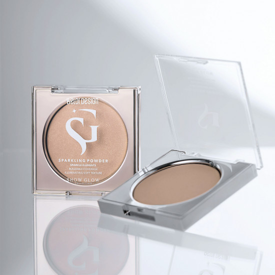 Пудра для лица финишная «Show Glow Flashlight», оттенок 3 Натуральный