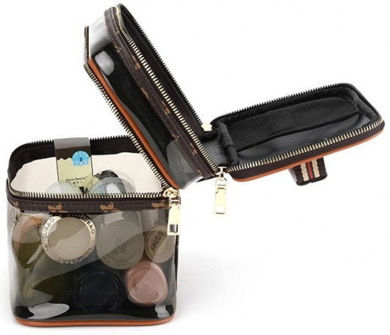 Косметичка прозрачная