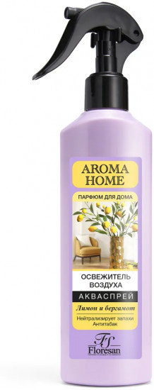 Освежитель воздуха-акваспрей «Лимон и бергамот»