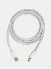 Кабель type-c type-c 60W для зарядки android и iphone 15 - Фото 1