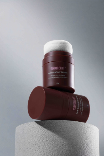 Тонирующая пудра для волос без фиксации, оттенок Светло-коричневый