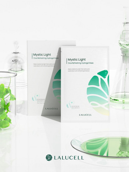 Набор гидрогелевых масок для лица «Mystic Light Cica Refreshing Hydrogel Mask»