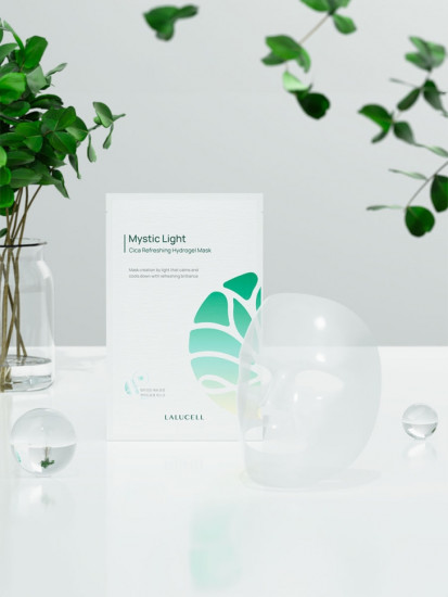 Набор гидрогелевых масок для лица «Mystic Light Cica Refreshing Hydrogel Mask»