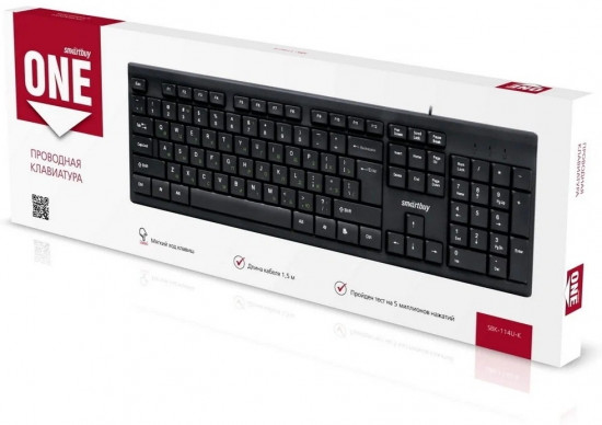 Клавиатура проводная Smartbuy One 114 USB