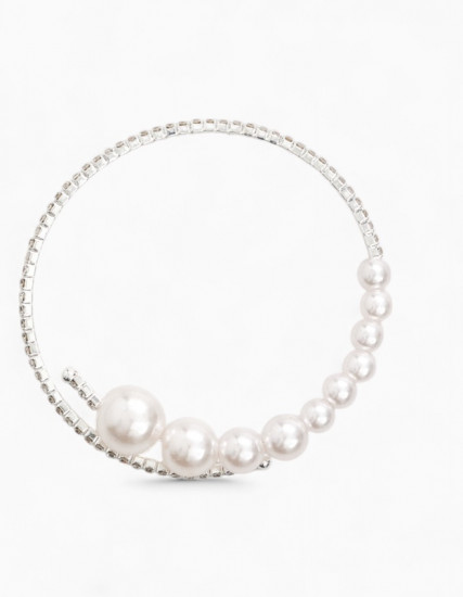 Браслет с жемчугом «Жемчуг» на убывание