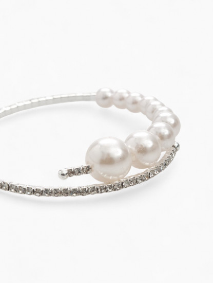 Браслет с жемчугом «Жемчуг» на убывание