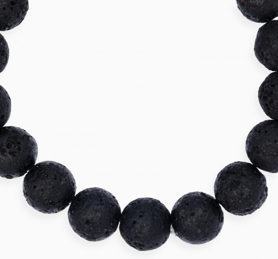 Браслет из бусин «Лава»