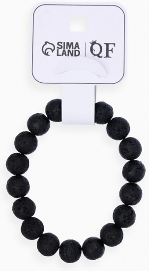 Браслет из бусин «Лава»