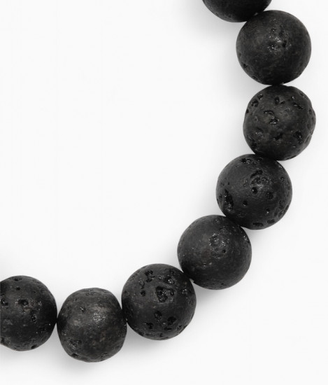 Браслет из бусин «Лава»