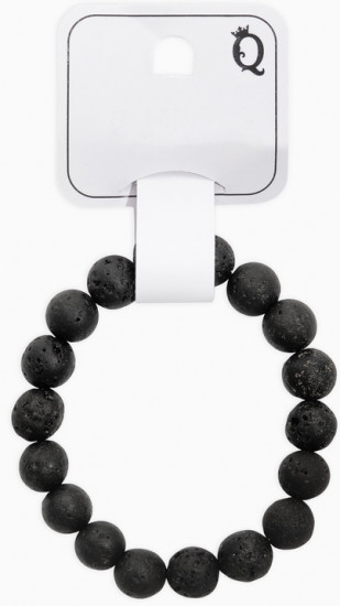 Браслет из бусин «Лава»