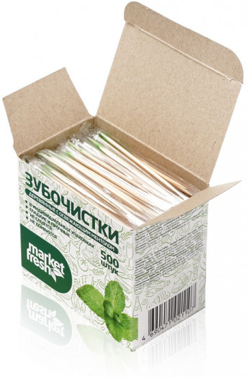 Зубочистки с освежающим ментолом
