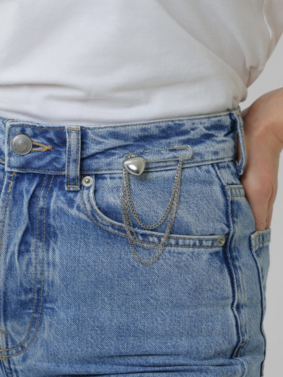 Булавка с цепочками «Сердце» 