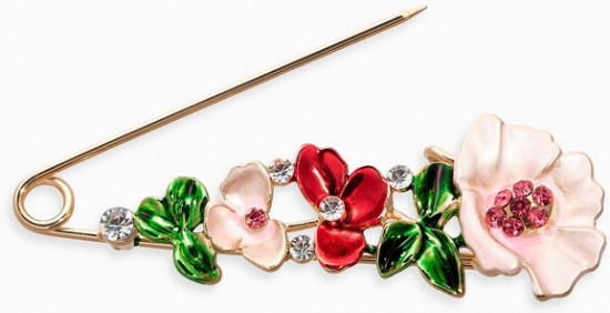 Булавка «Цветочная»