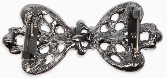 Зажим для кардигана «Ажур. Тюльпан»