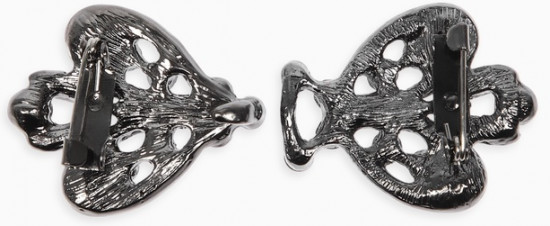 Зажим для кардигана «Ажур. Тюльпан»