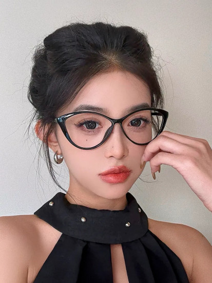 Очки имиджевые «Кошачий глаз»