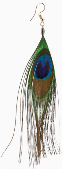 Серьги «Павлин»