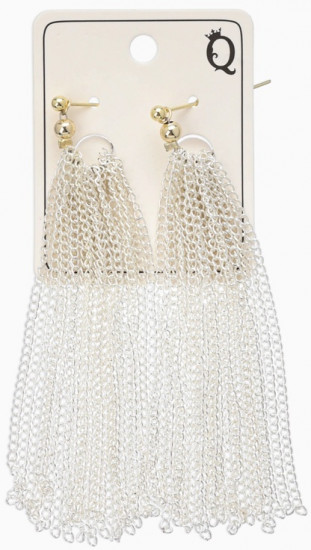 Серьги «Цепи»